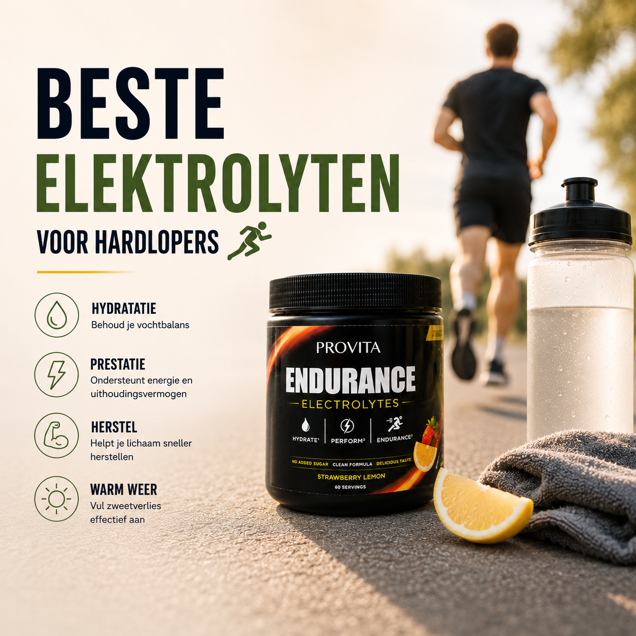 beste elektrolyten voor hardlopers